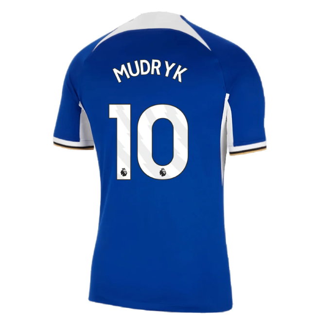 2023-2024 Chelsea Home Shirt (MUDRYK 10)-SoccerKits Hub | Buy Soccer Jerseys Online